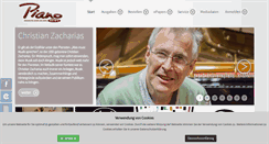 Desktop Screenshot of pianonews.de