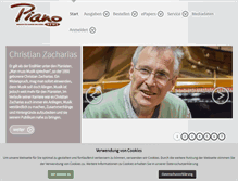 Tablet Screenshot of pianonews.de